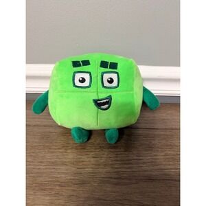 Numberblocks Square Green Four Plush